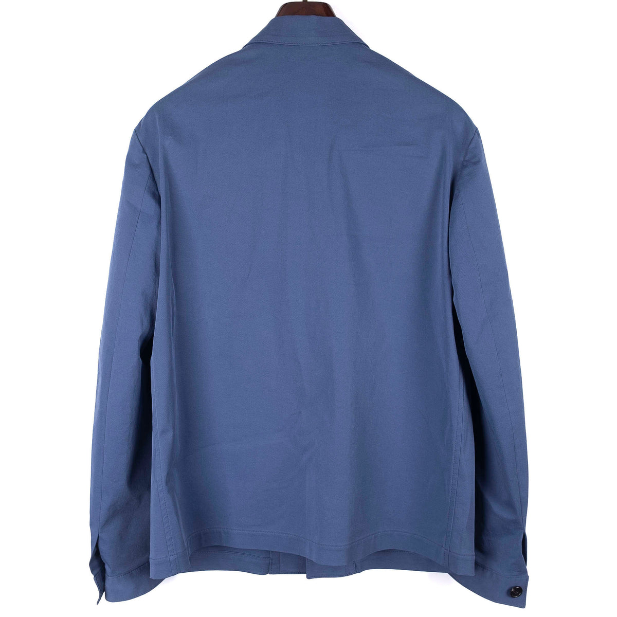 Neapolitan Hand Tailored Blue Utility Jacket Sz 48
