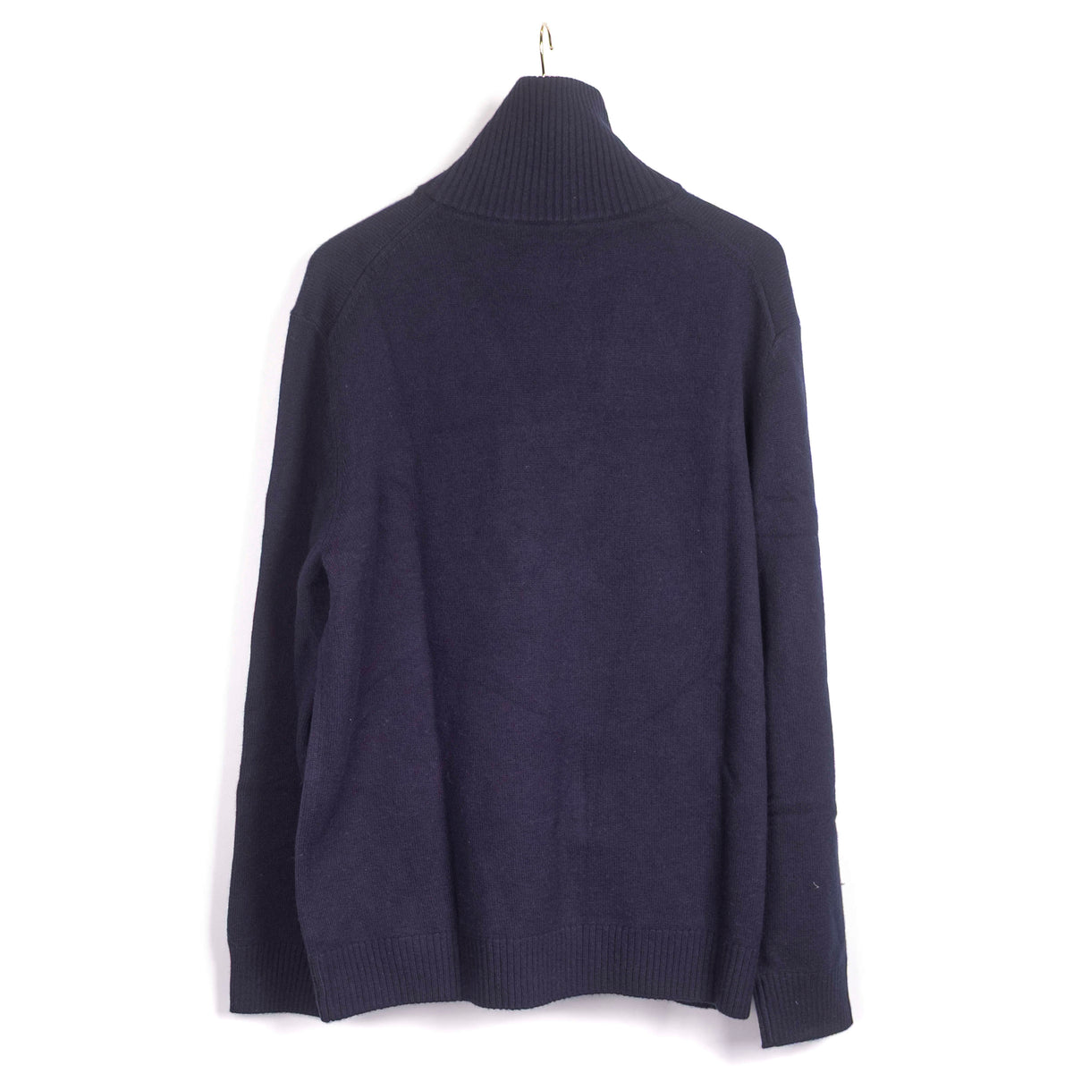 Navy Half Zip Sweater