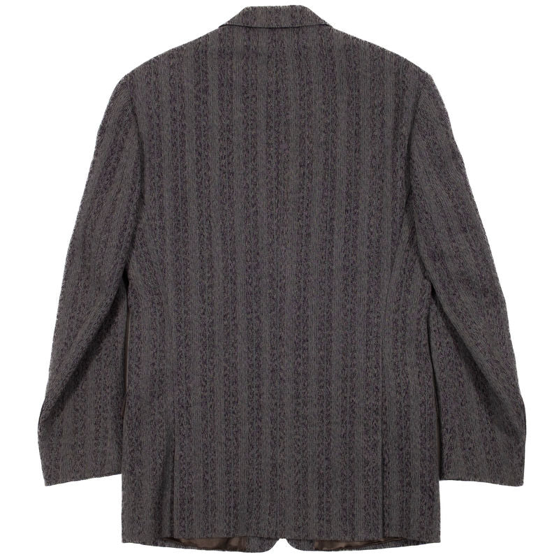 Paul Smith Grey Self Striped Suit Sz 50