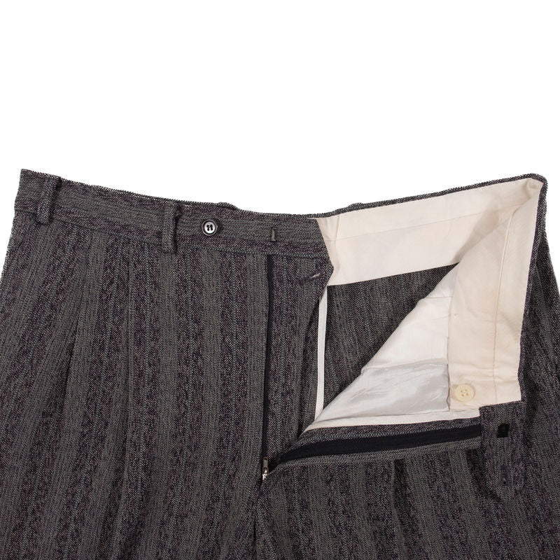 Paul Smith Grey Self Striped Suit Sz 50