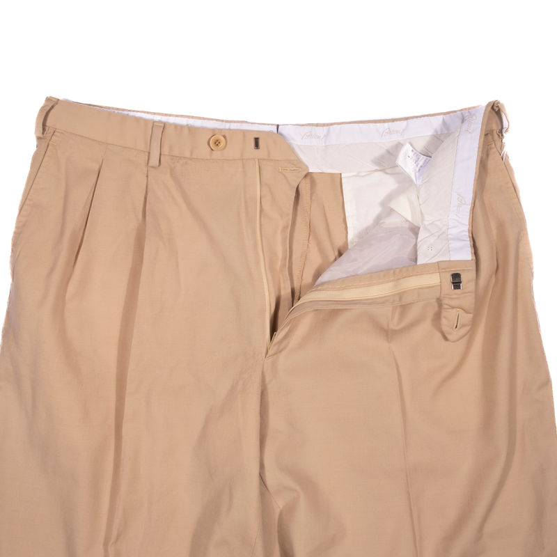 Brioni Beige Wool Trousers