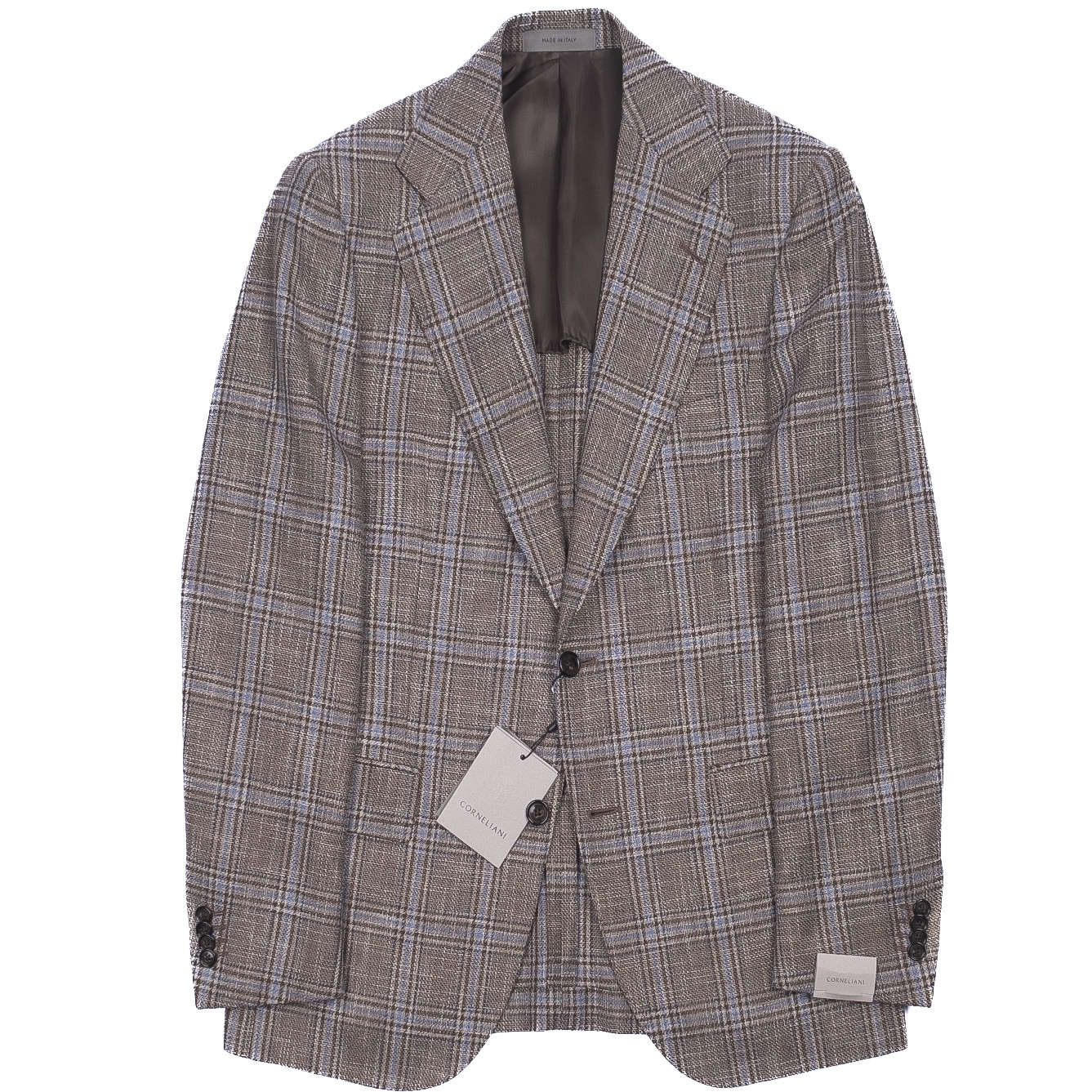 Grey Checks Summer Sport Coat