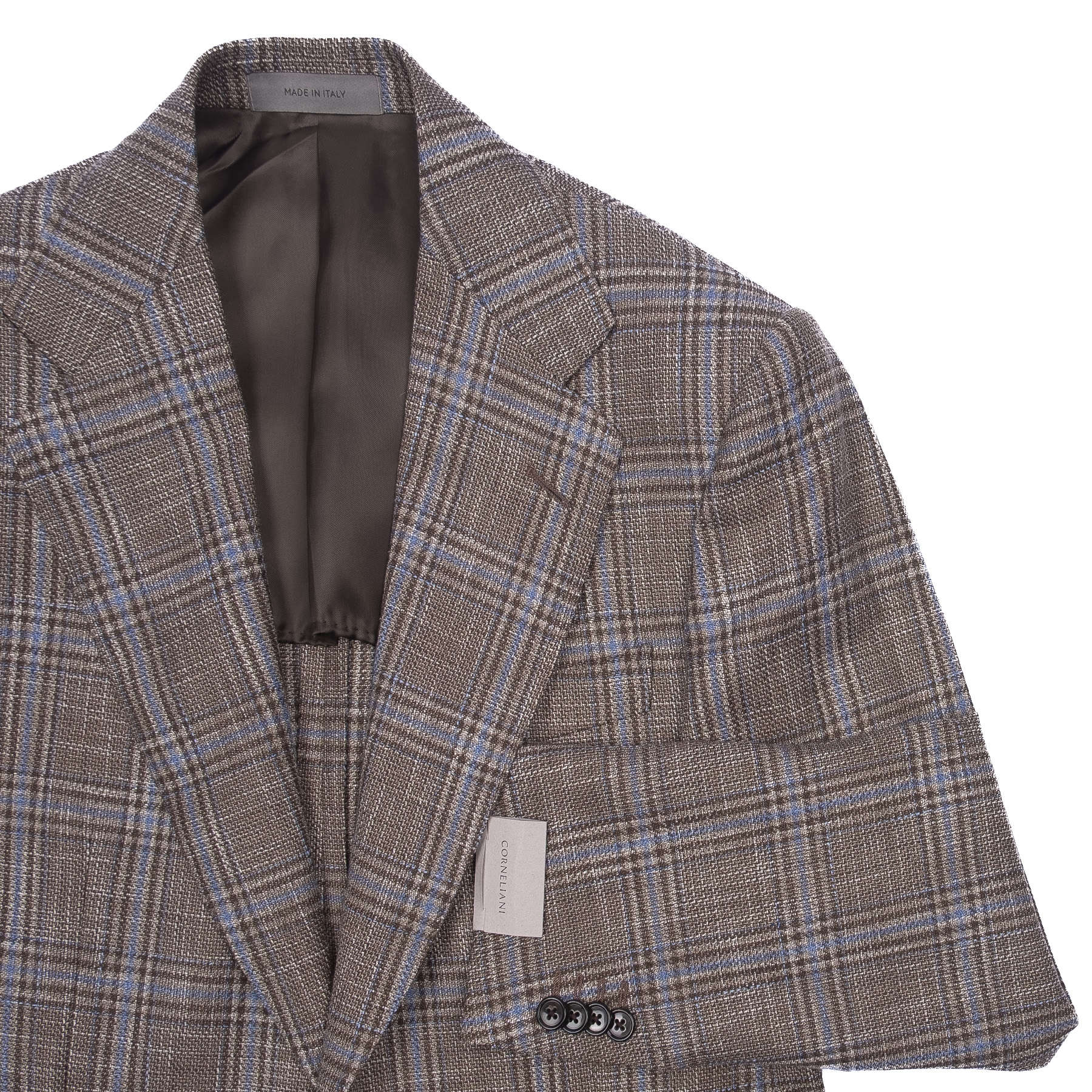 Grey Checks Summer Sport Coat