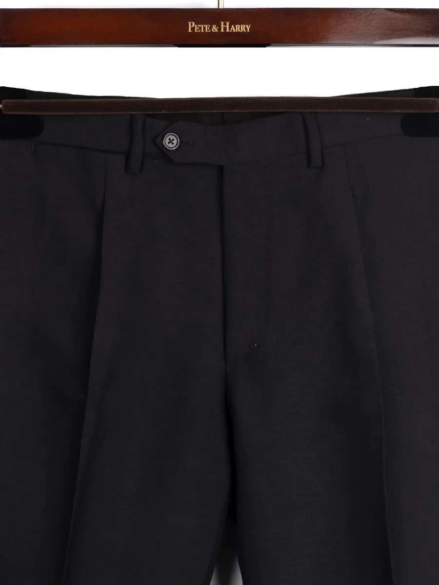 Est Retail Price 10 000 SEK - Neapolitan Hand Tailored Black Velvet Tuxedo Sz 48