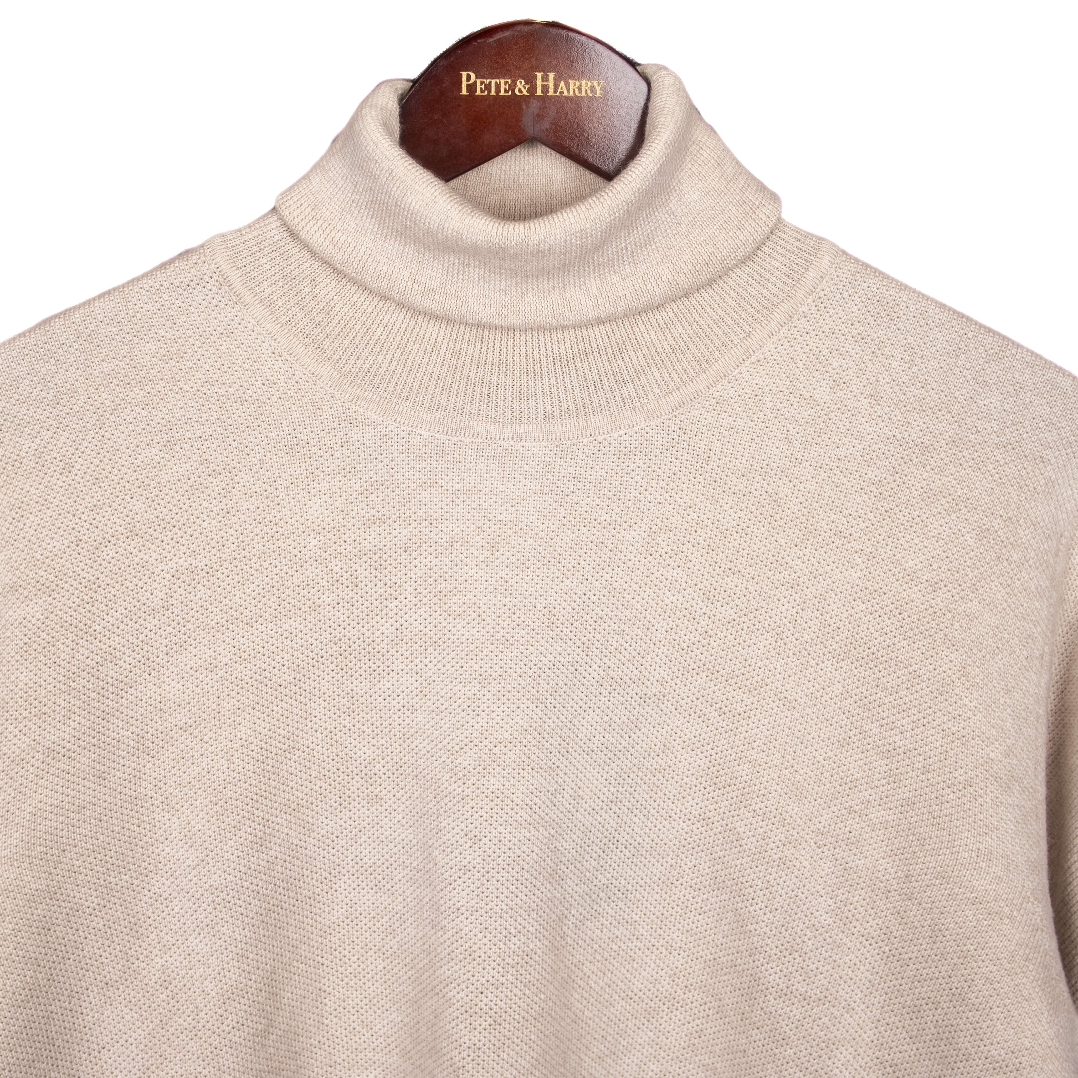 Taupe Turtleneck