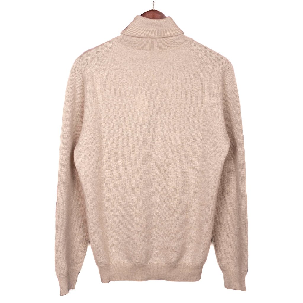 Taupe Turtleneck