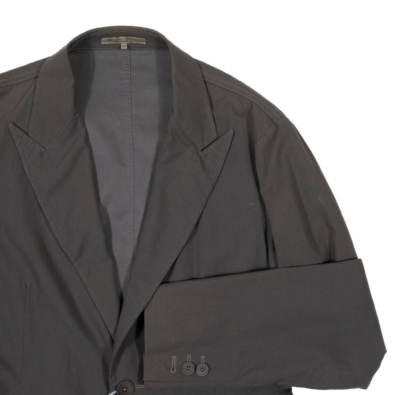 Bottega Veneta Grey Cotton/Wool Sport Coat Sz 50