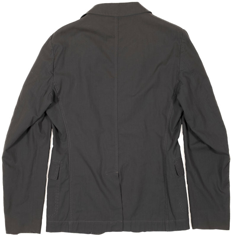 Bottega Veneta Grey Cotton/Wool Sport Coat Sz 50