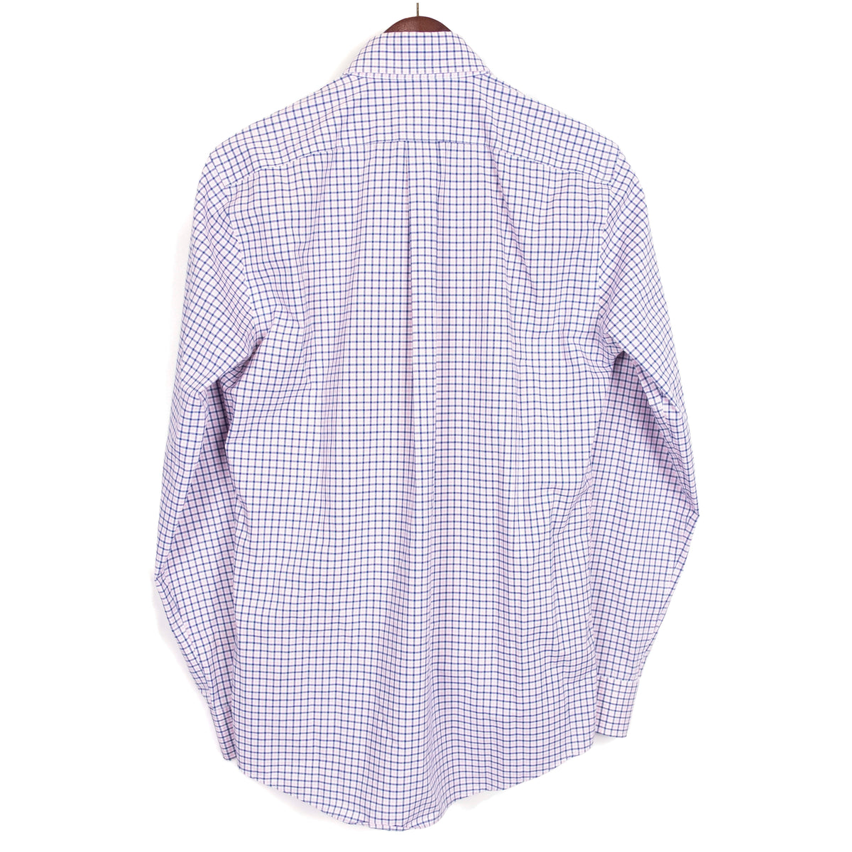 Ralph Lauren White, Pink and Blue Checks Buttondown Shirt
