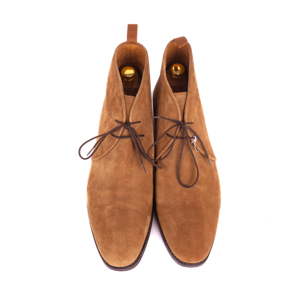 Suede Cognac Chukka Boots
