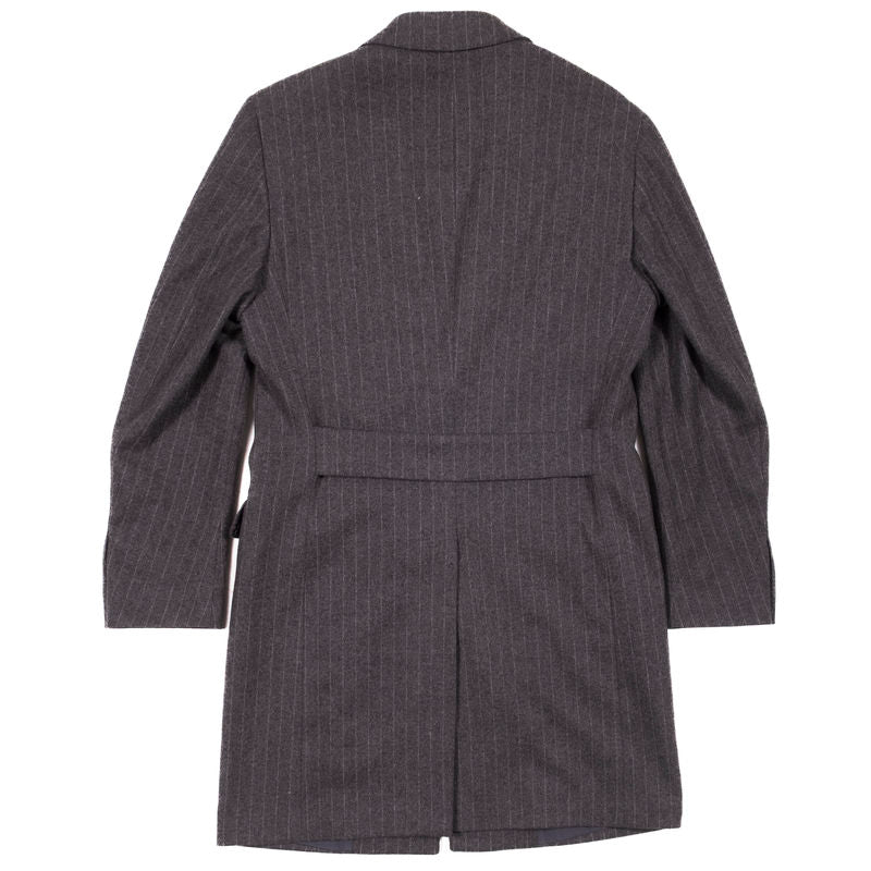 Façonnable Grey Pinstriped Coat