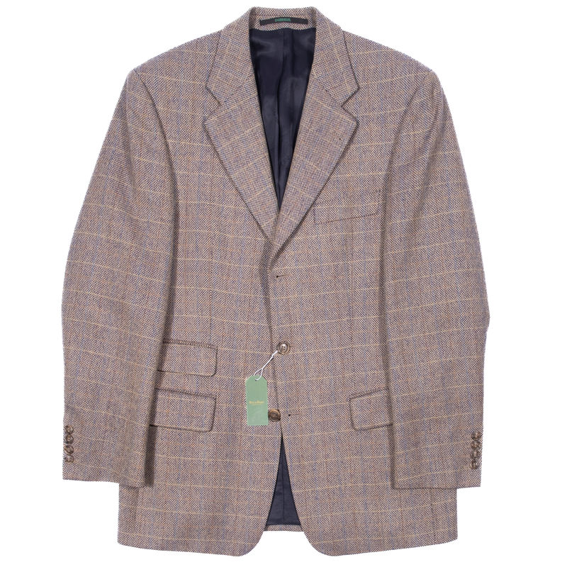 Dormeuil Light Brown Tweed Sport Coat