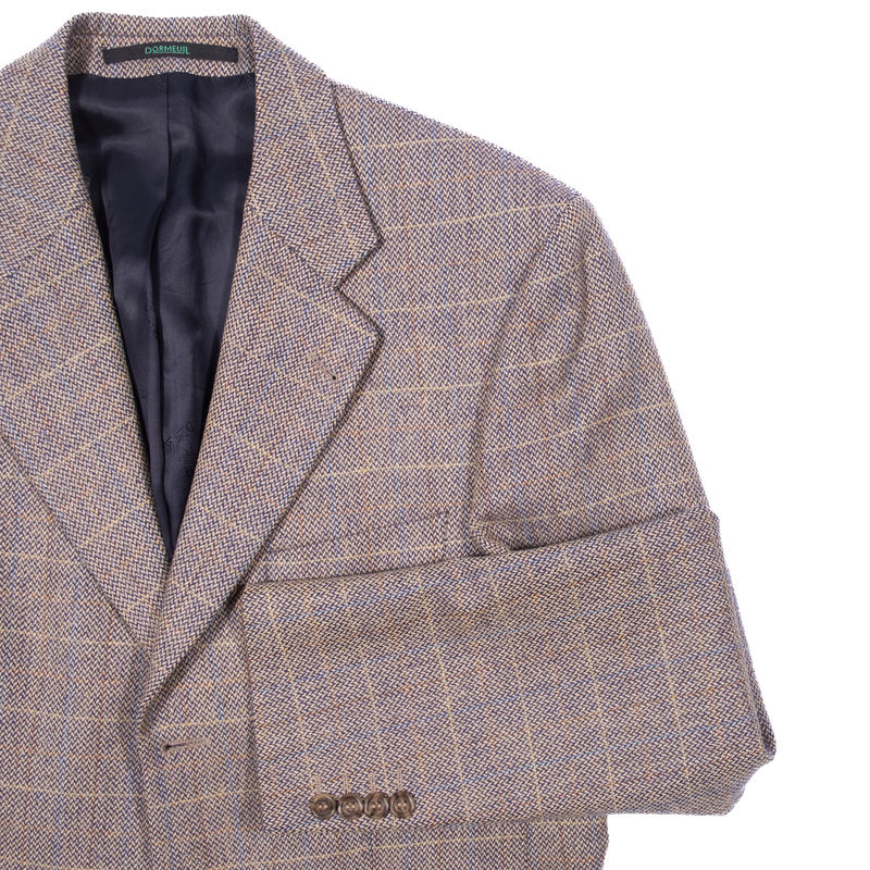 Dormeuil Light Brown Tweed Sport Coat