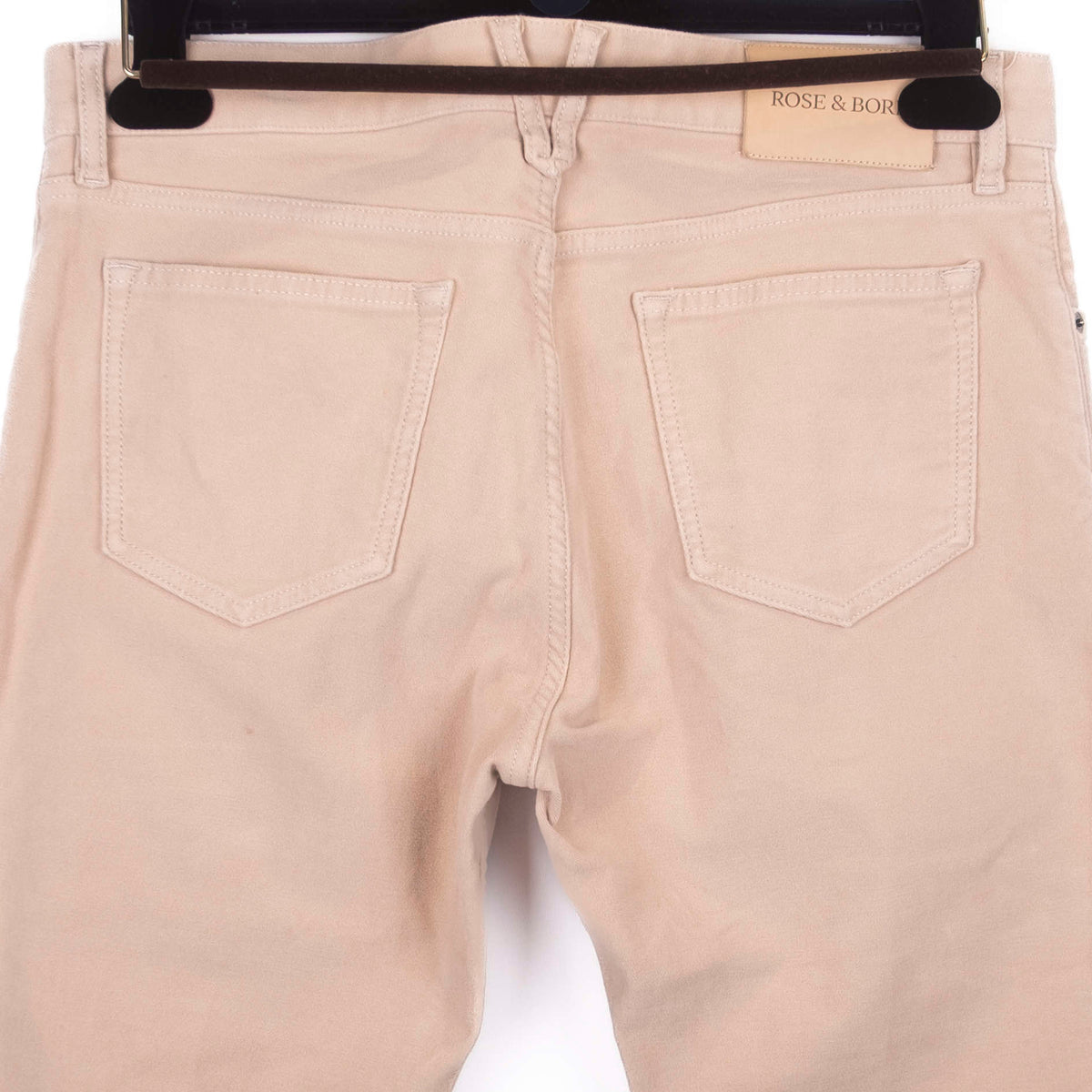 Beige 5 Pocket Casual Trousers