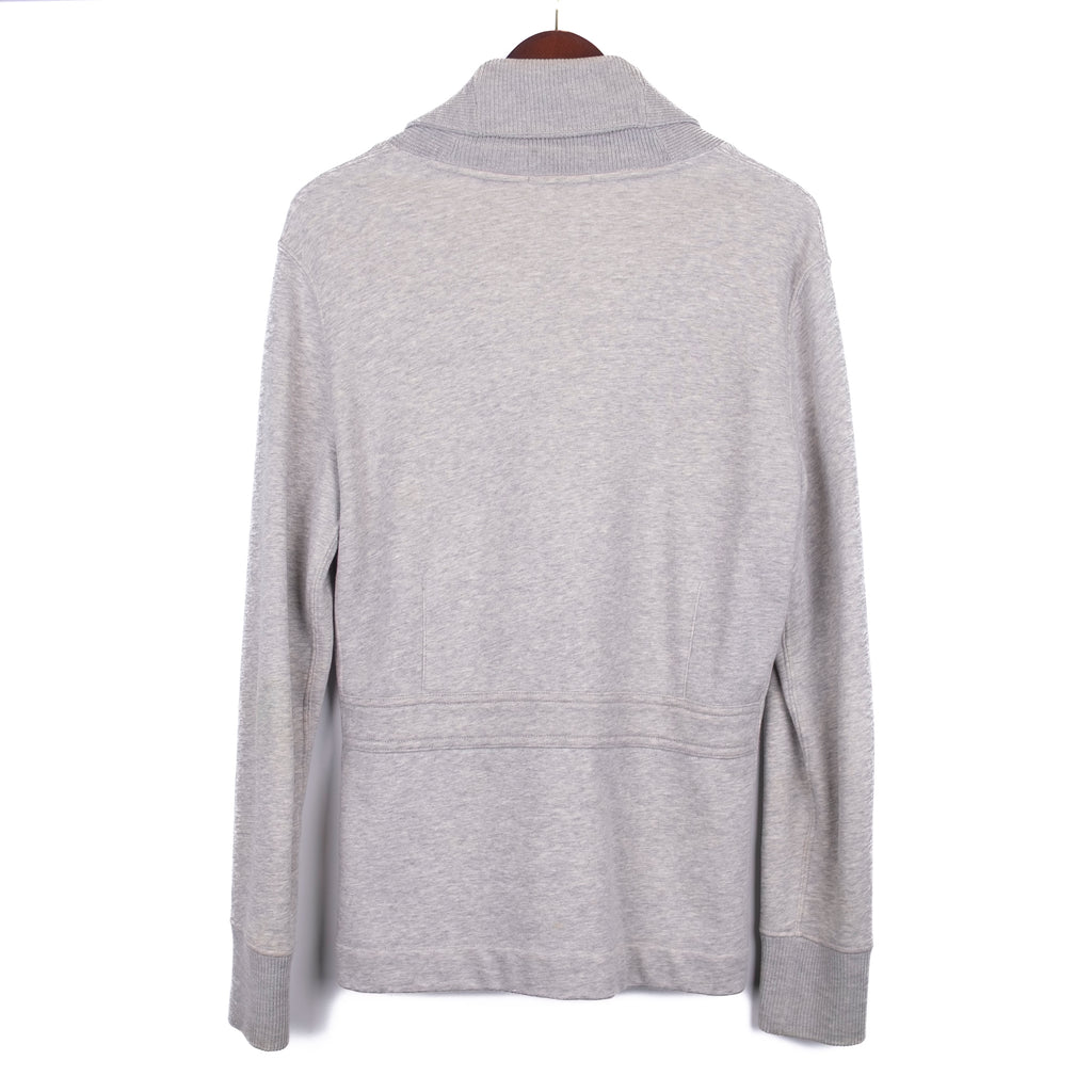 Grey Cotton Cardigan