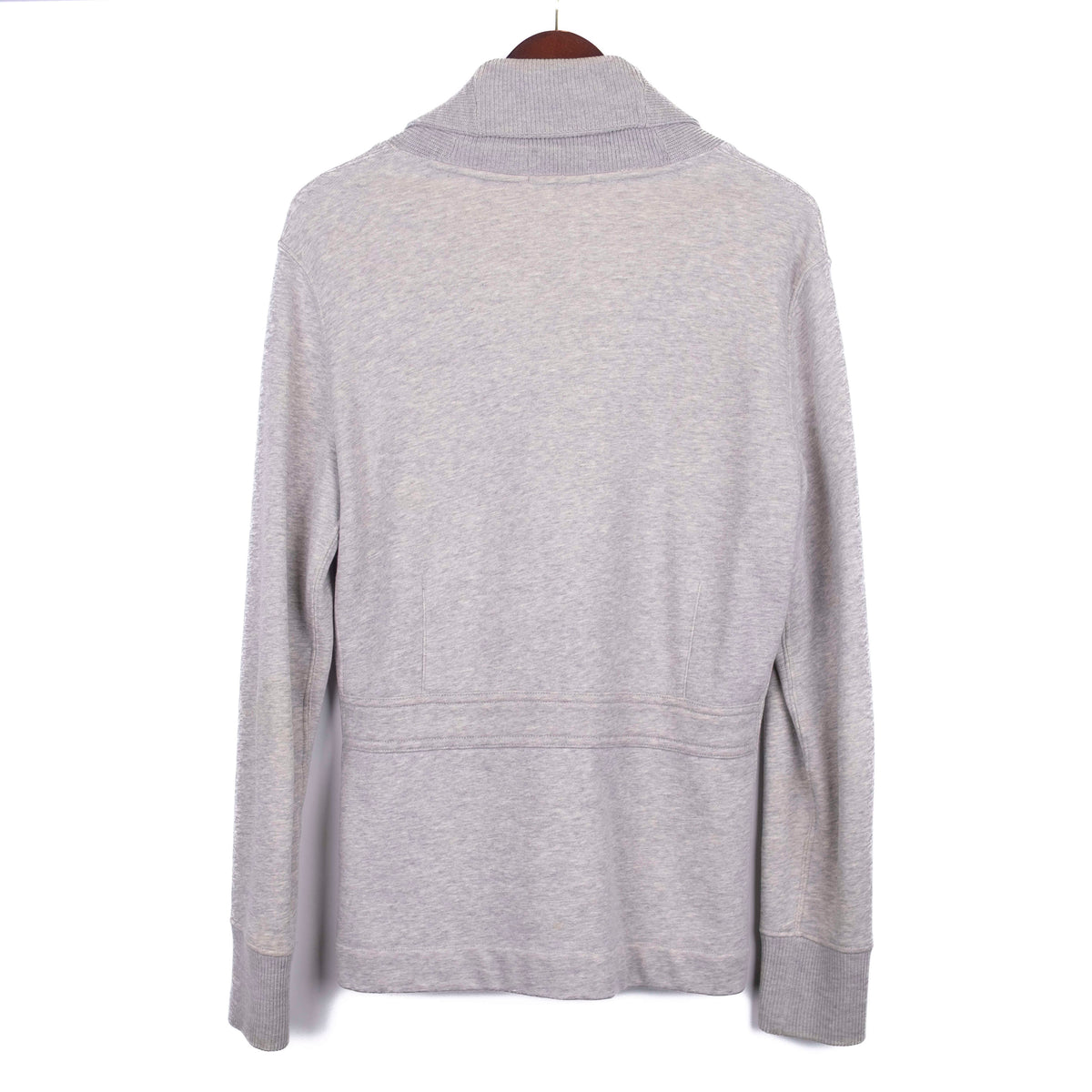 Grey Cotton Cardigan
