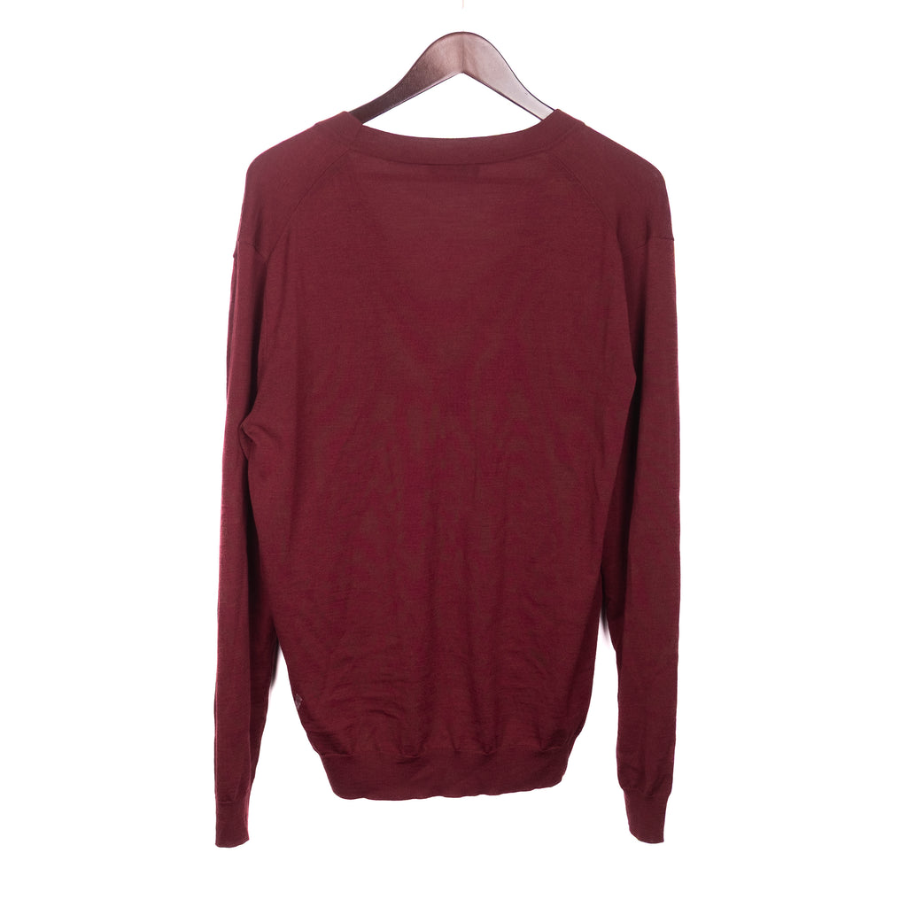 Burgundy Cardigan