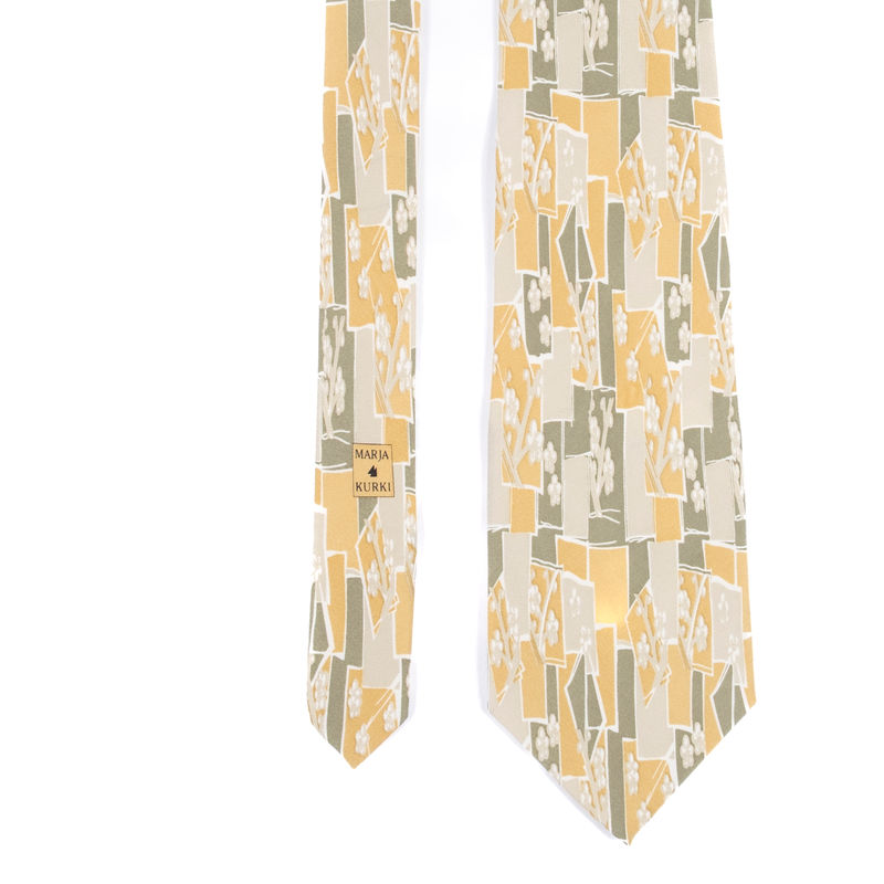 Marja Kurki Abstract Art Tie