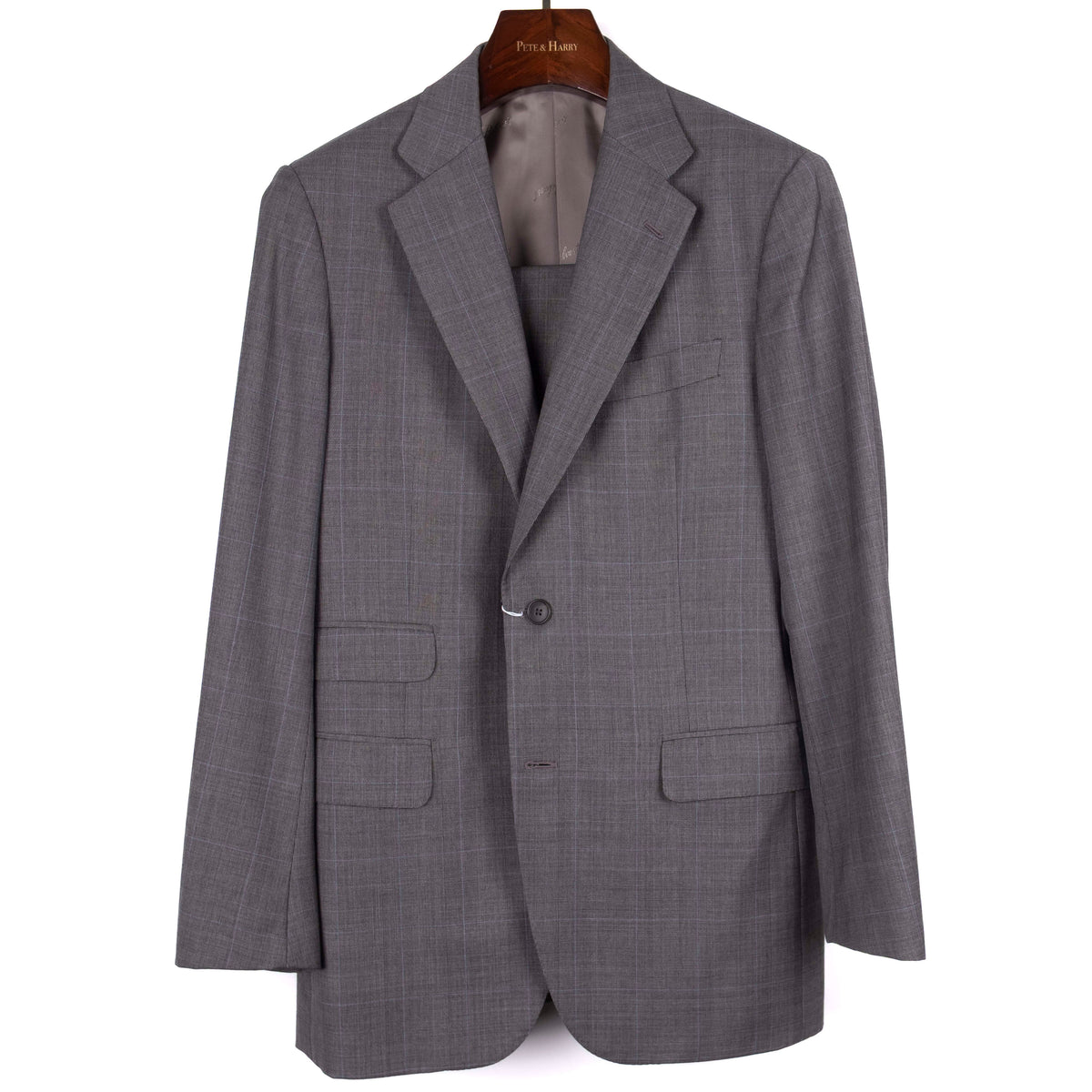 Grey Checked Suit