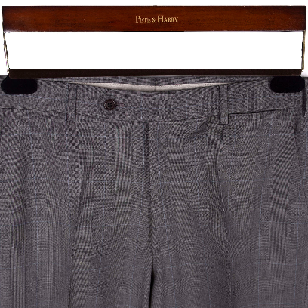 Grey Checked Suit