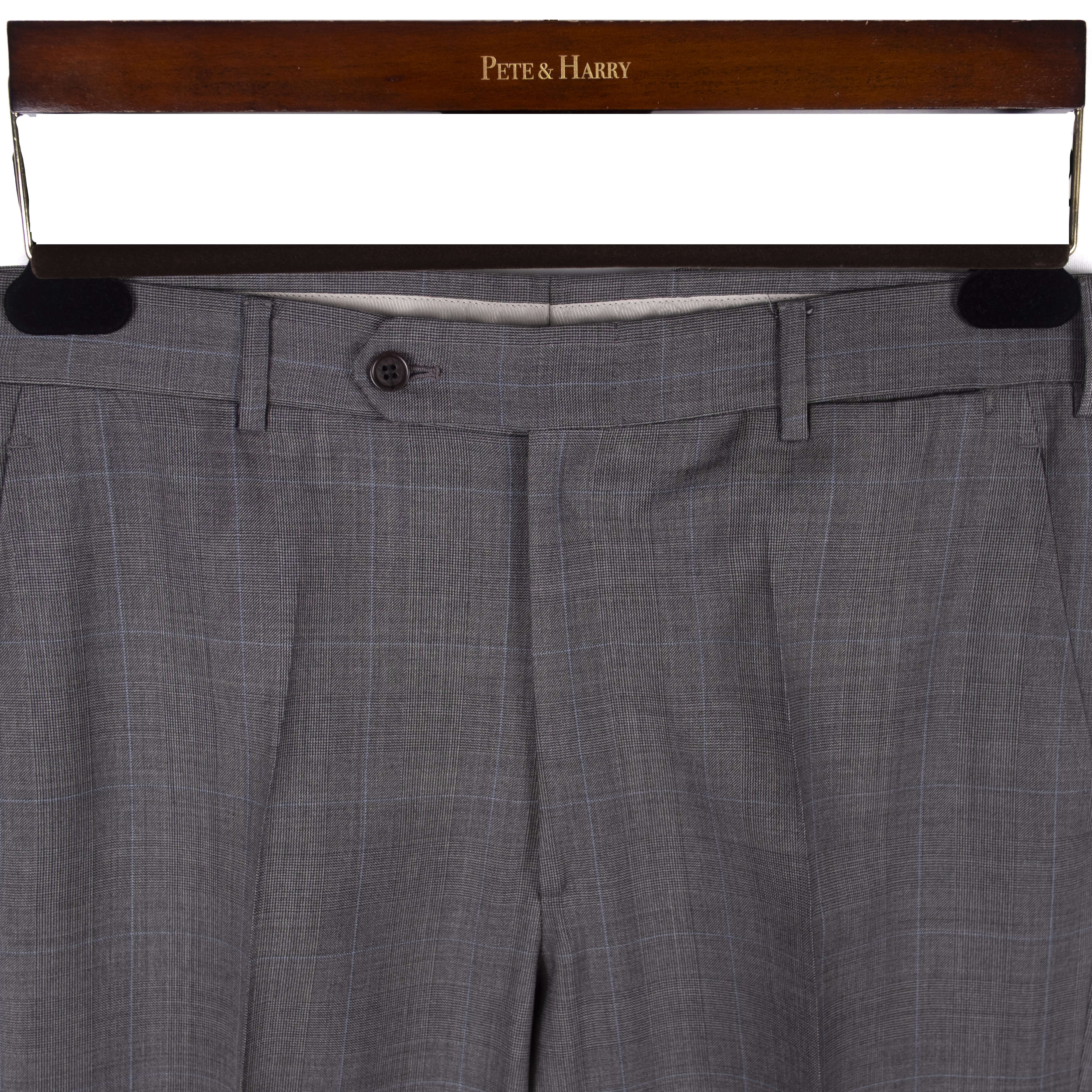 Grey Checked Suit