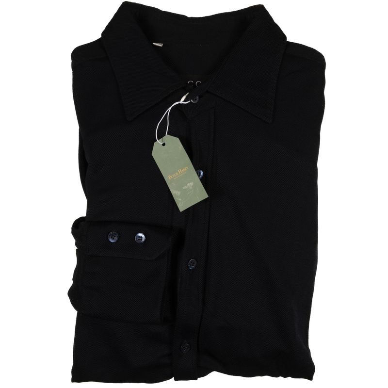 Gucci Black Shirt Sz 44 (17.5)