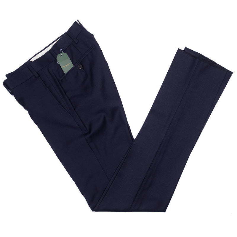 Lund & Lund Navy Wool Trousers  Sz 42