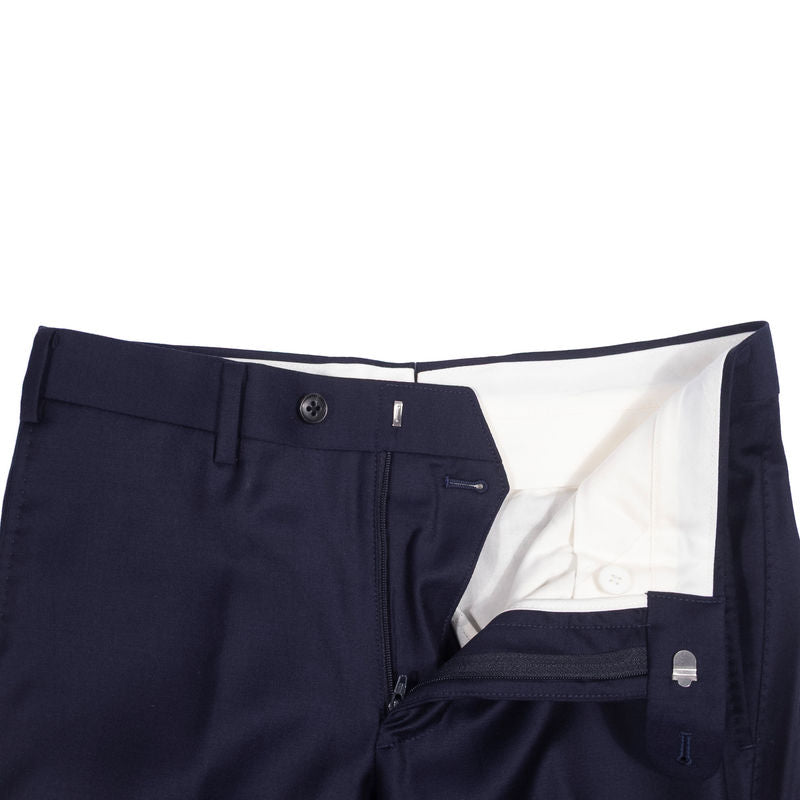 Lund & Lund Navy Wool Trousers  Sz 42