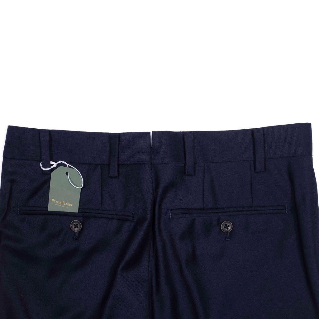 Lund & Lund Navy Wool Trousers  Sz 42