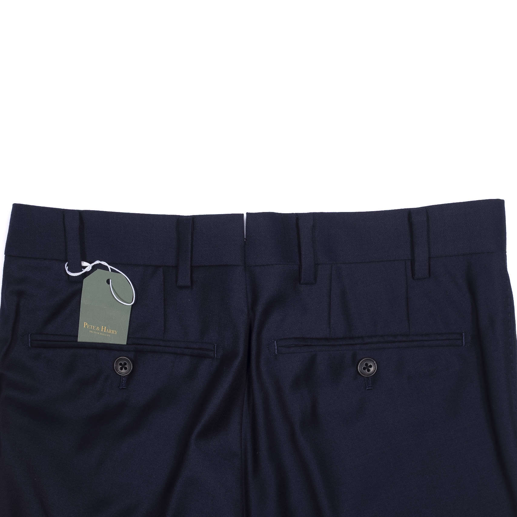 Lund & Lund Navy Wool Trousers  Sz 42