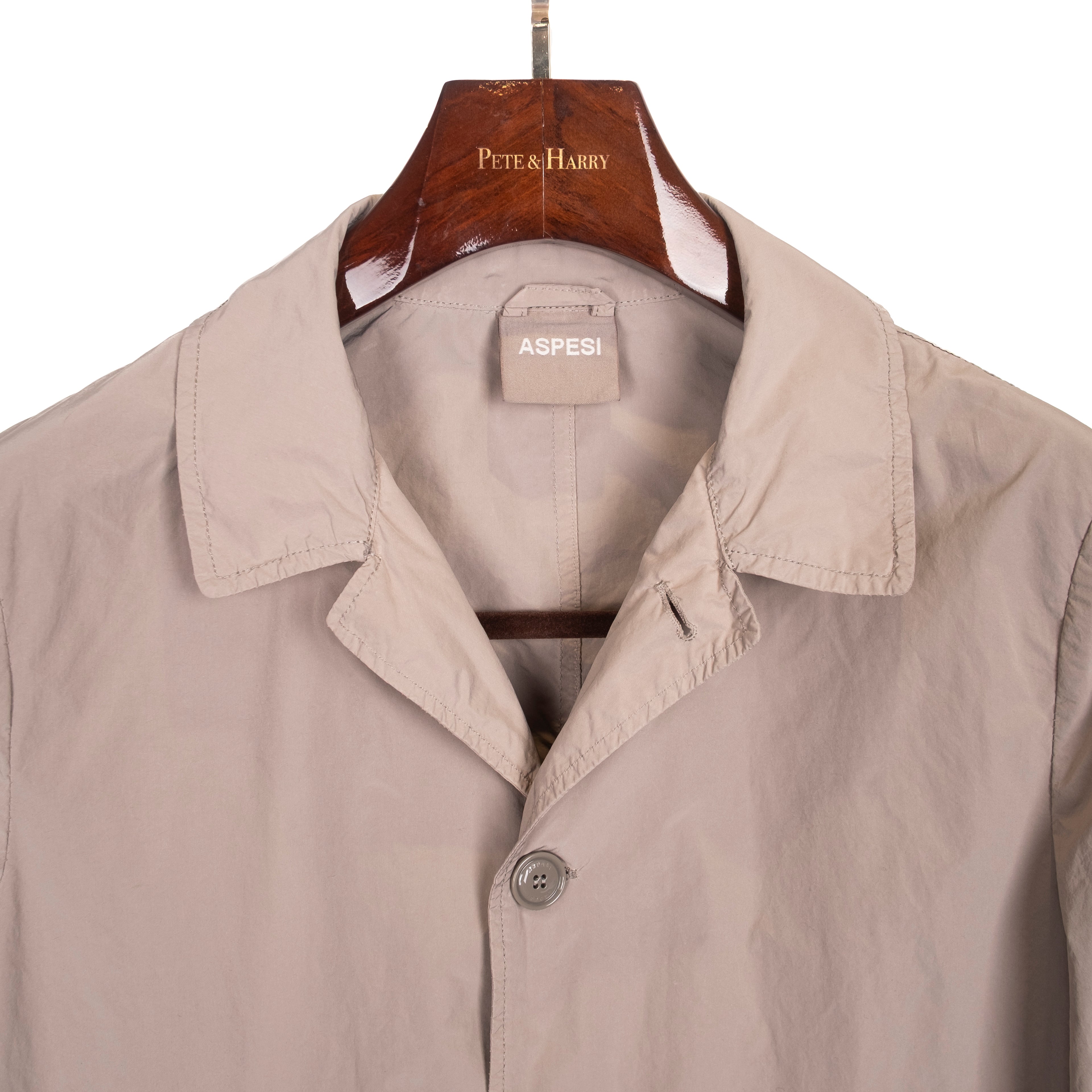 Beige Spring/Fall Coat