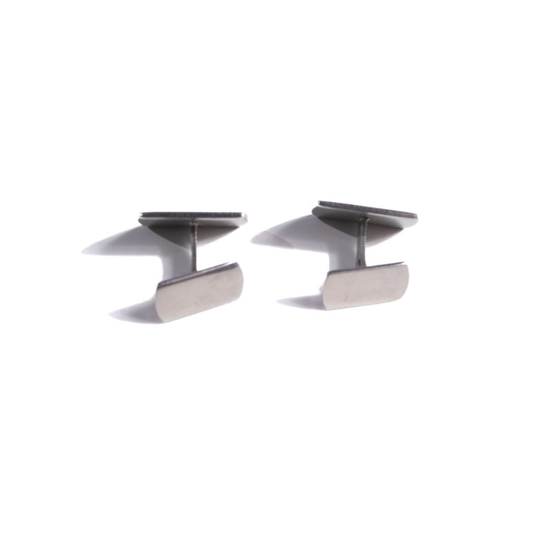 Cufflinks with Engraved V