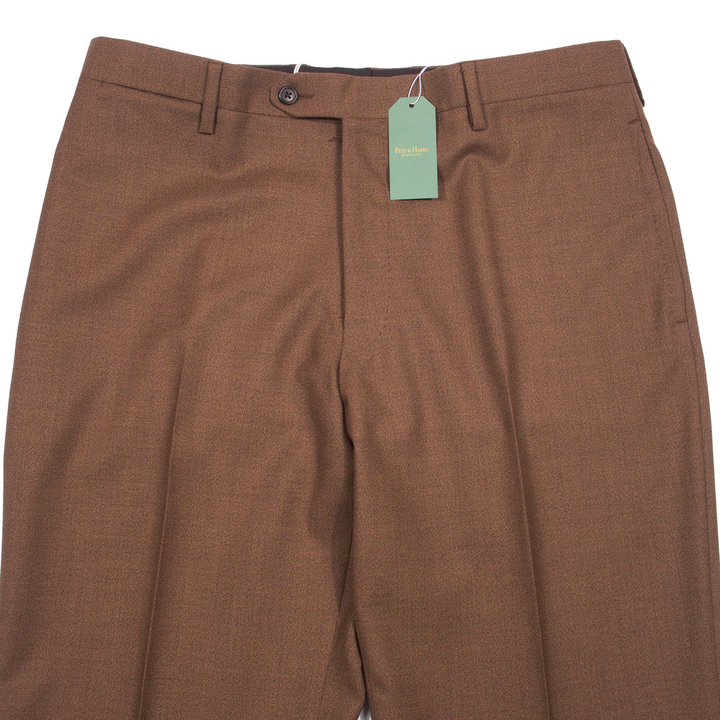Est Retail Price 2 500 SEK - Eduardo de Simone Brown Holland & Sherry Trousers Sz 52