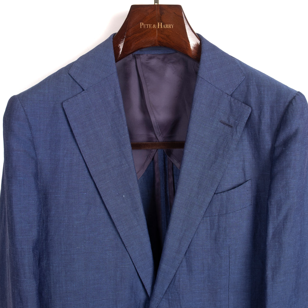 Navy Wool/Linen Sport Coat