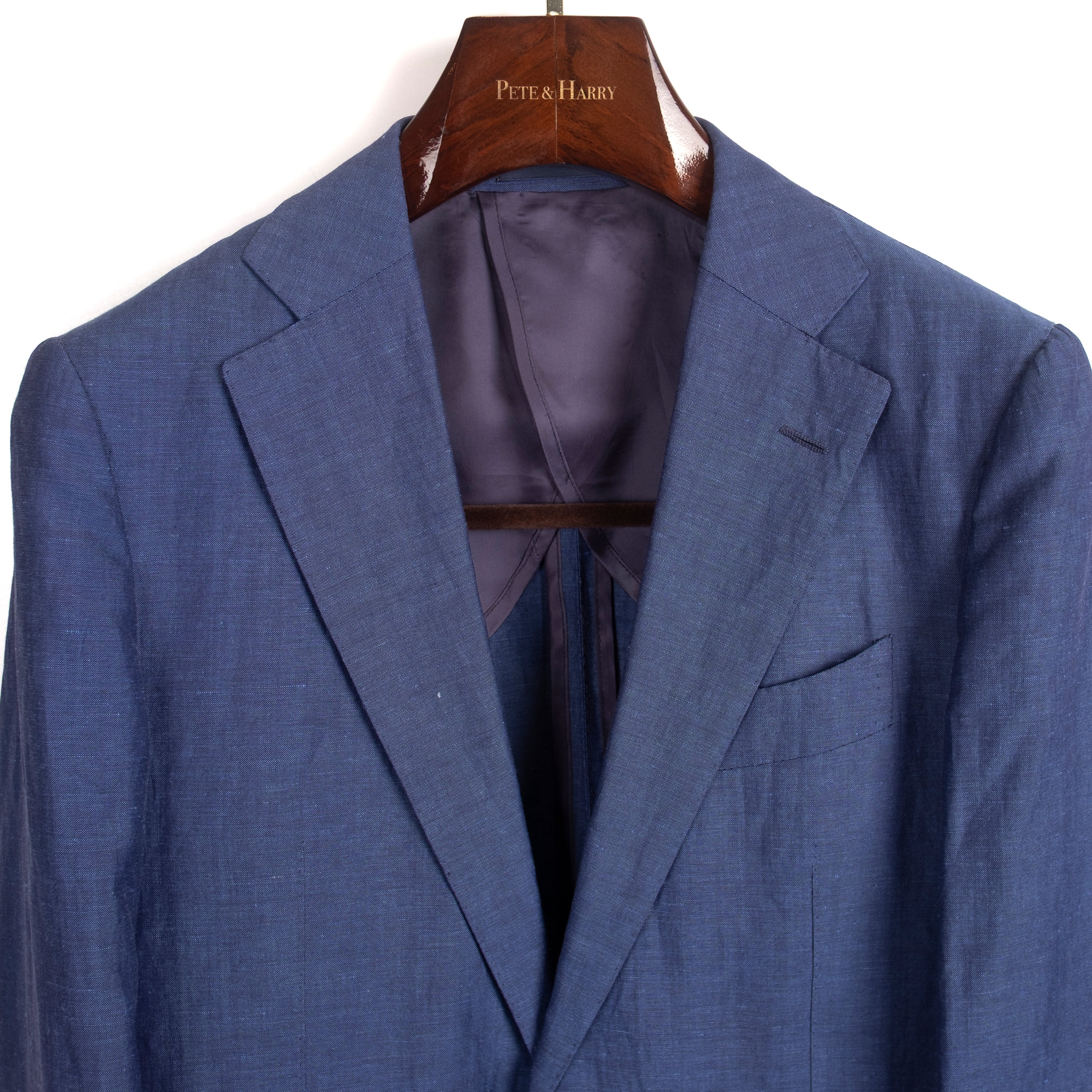 Navy Wool/Linen Sport Coat