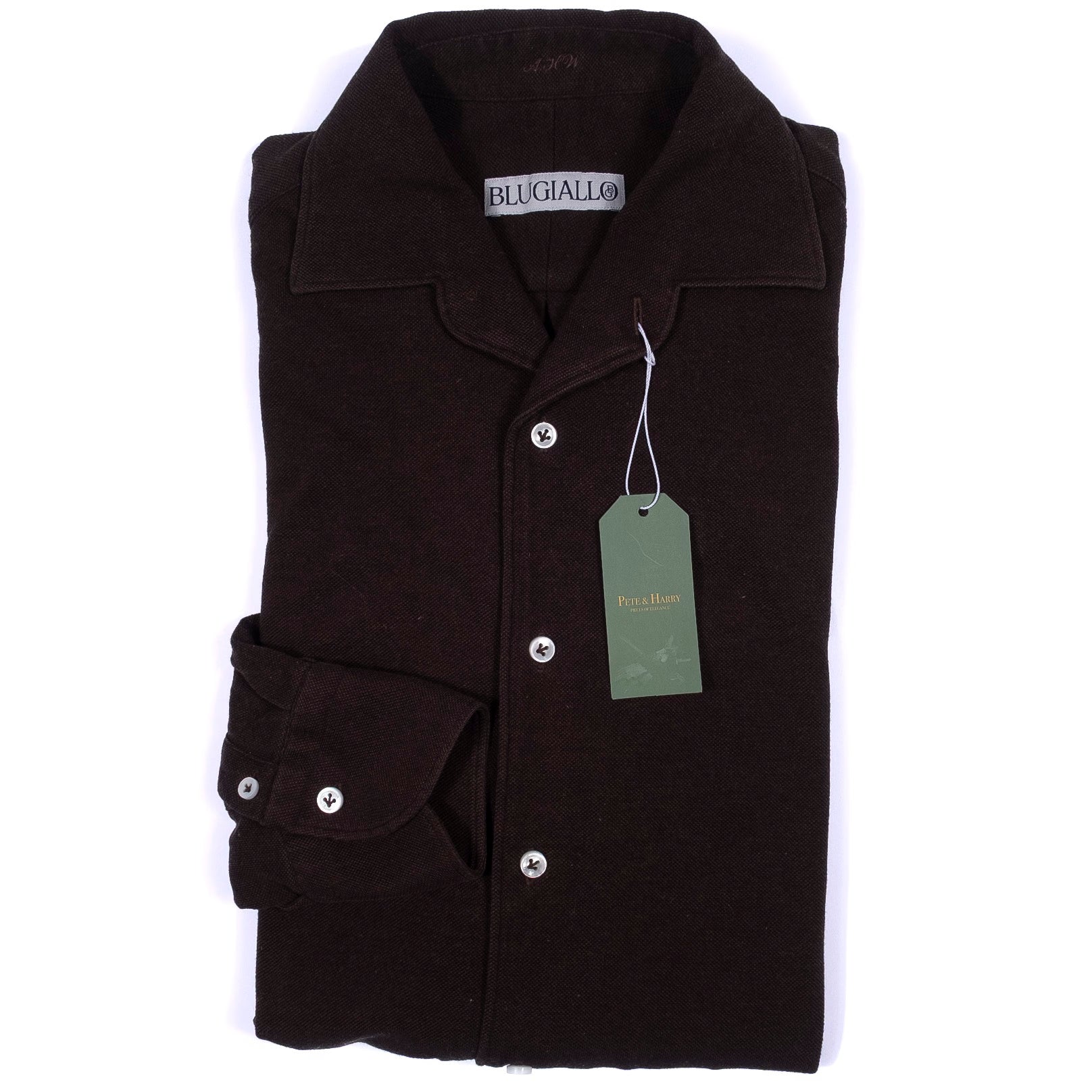 Brown Camp Collar Shirts Casual Shirt
