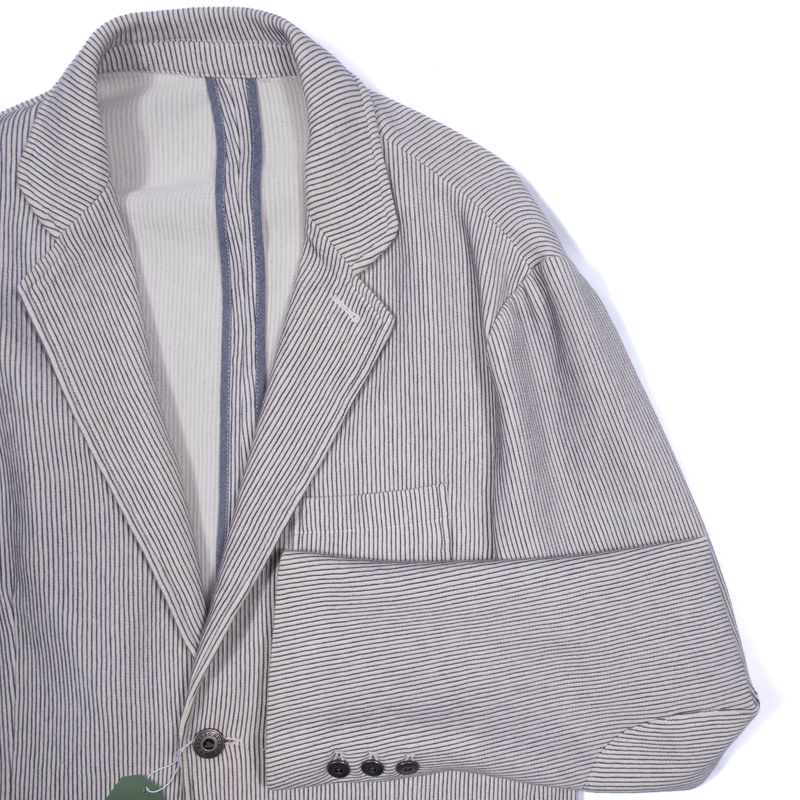 Brooks Brothers White and Navy Striped Sport Coat