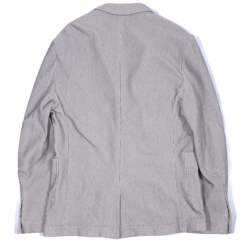 Brooks Brothers White and Navy Striped Sport Coat