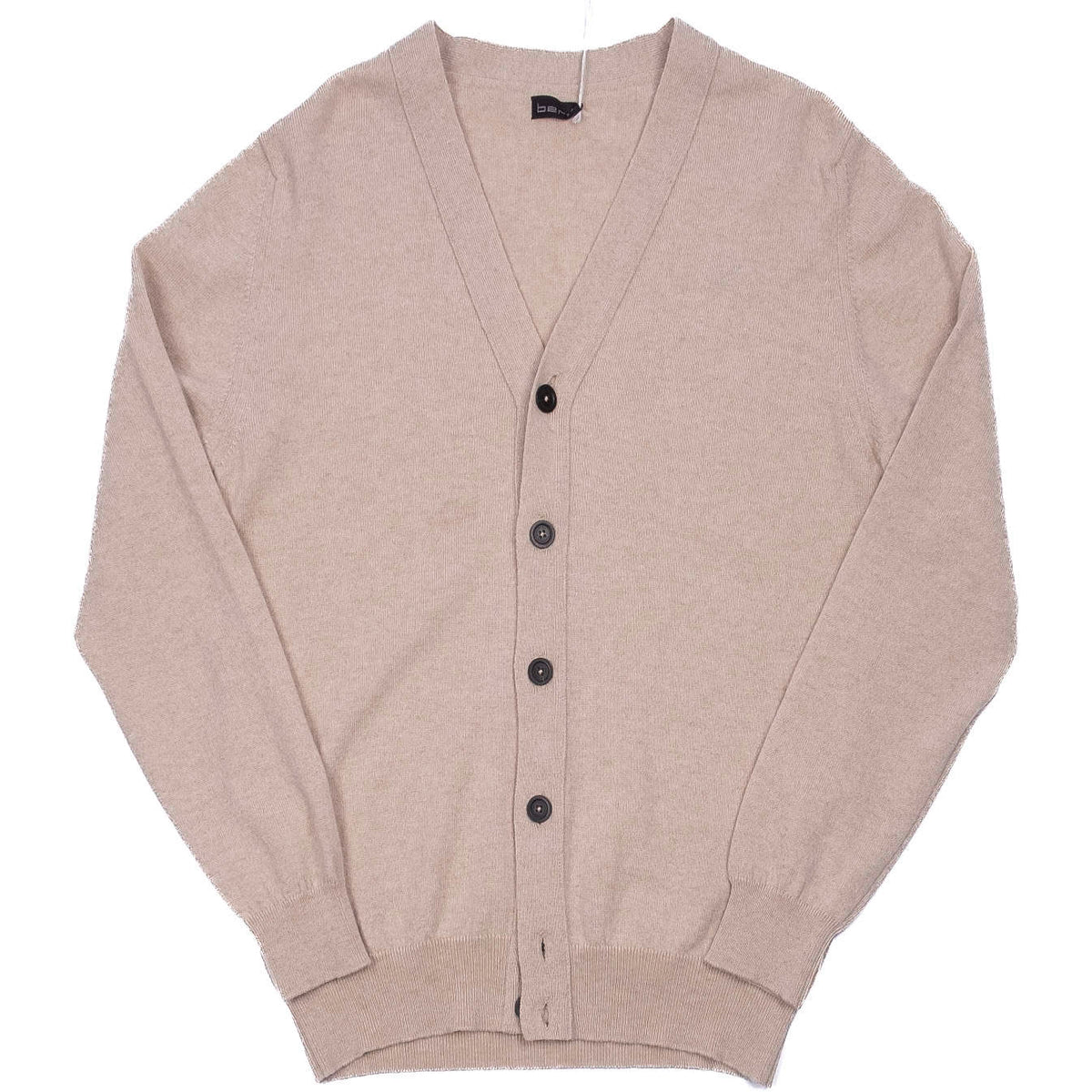 Beige Cashmere Cardigan