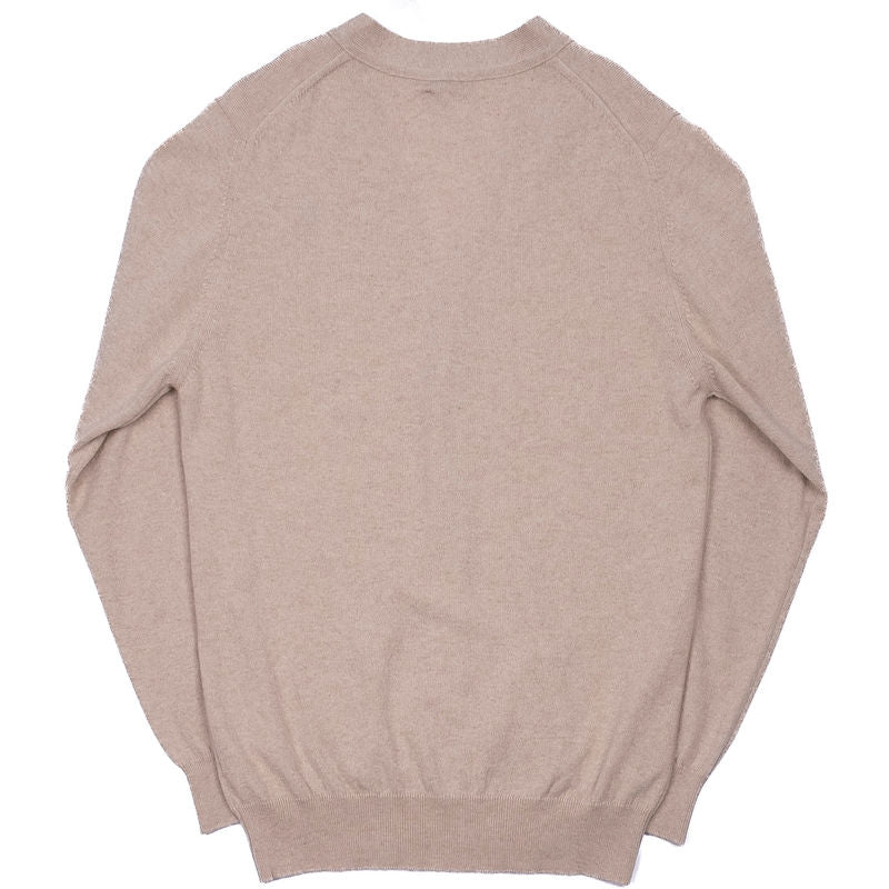 Beige Cashmere Cardigan