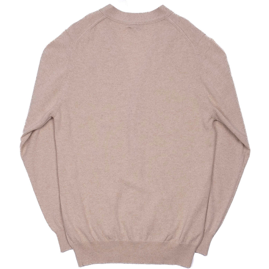Beige Cashmere Cardigan