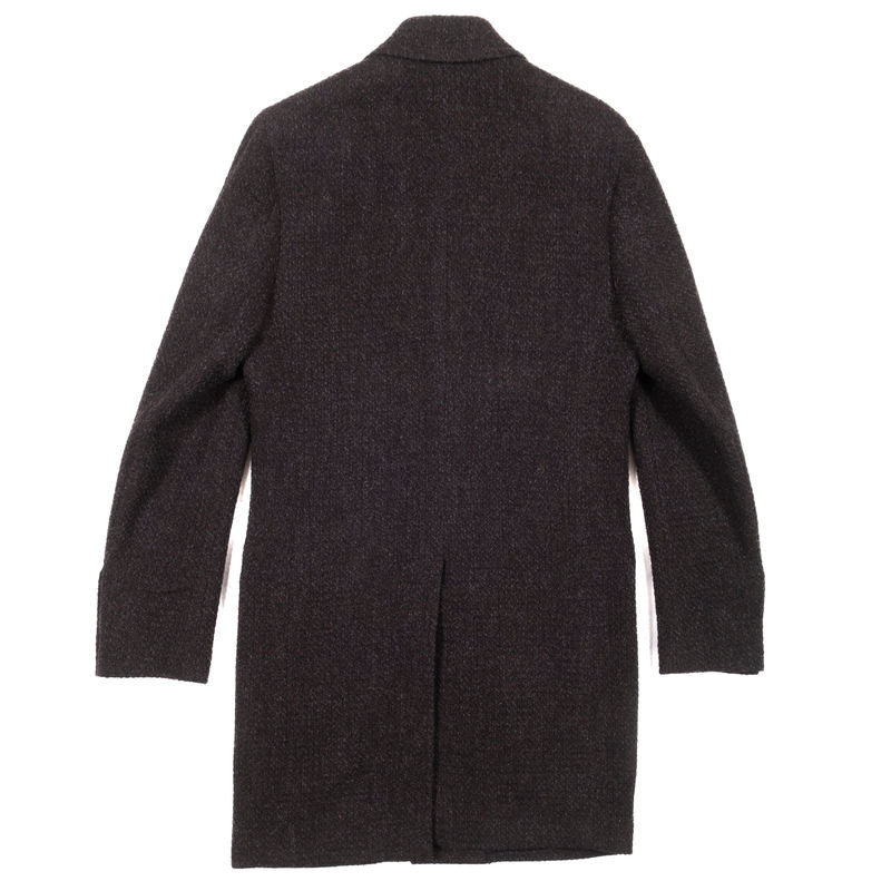 Neapolitan Hand Tailored Brown Tweed Coat