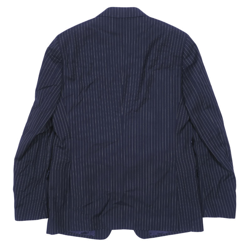 Etro Charcoal Pinstriped Sport Coat