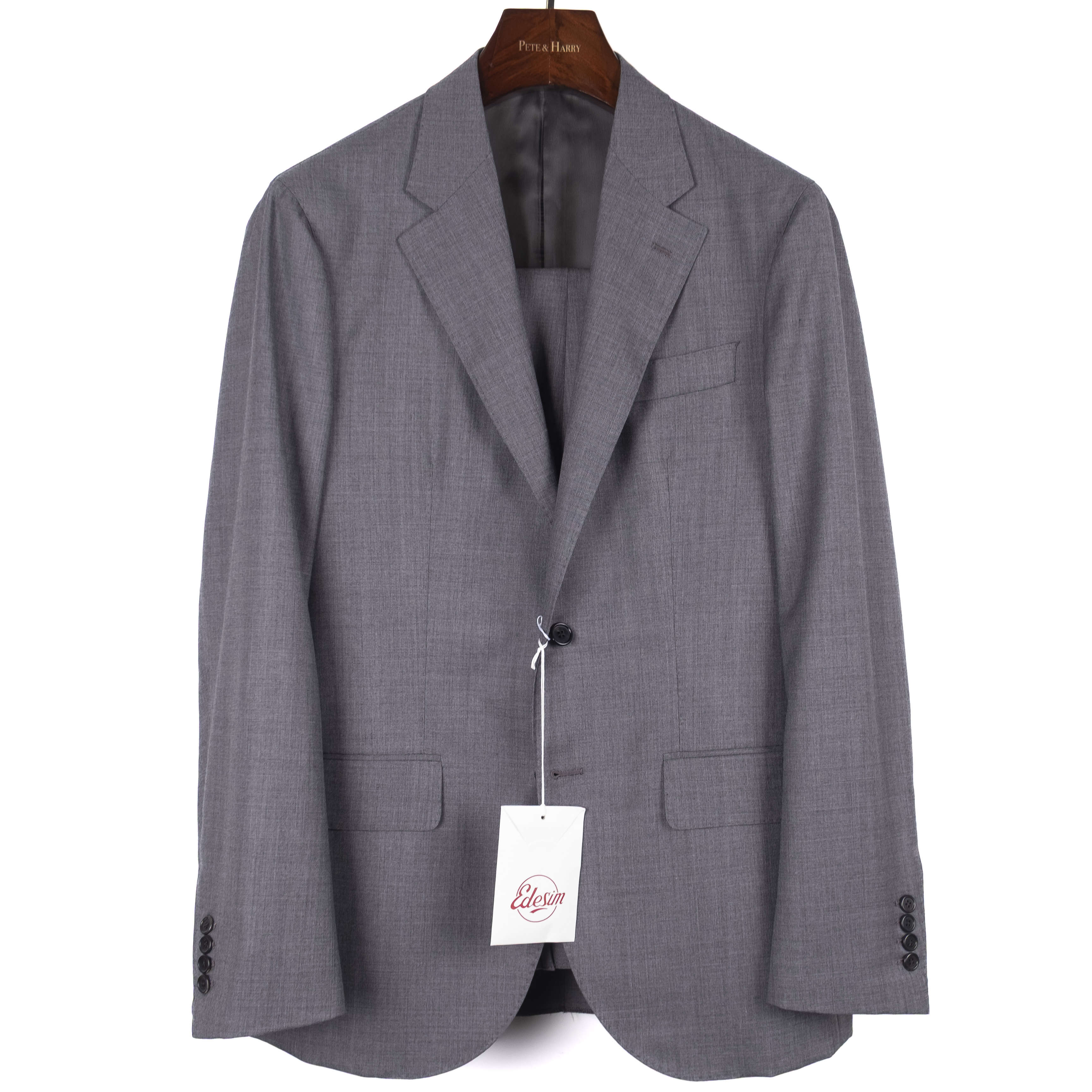 Neapolitan Hand Tailored Grey Suit