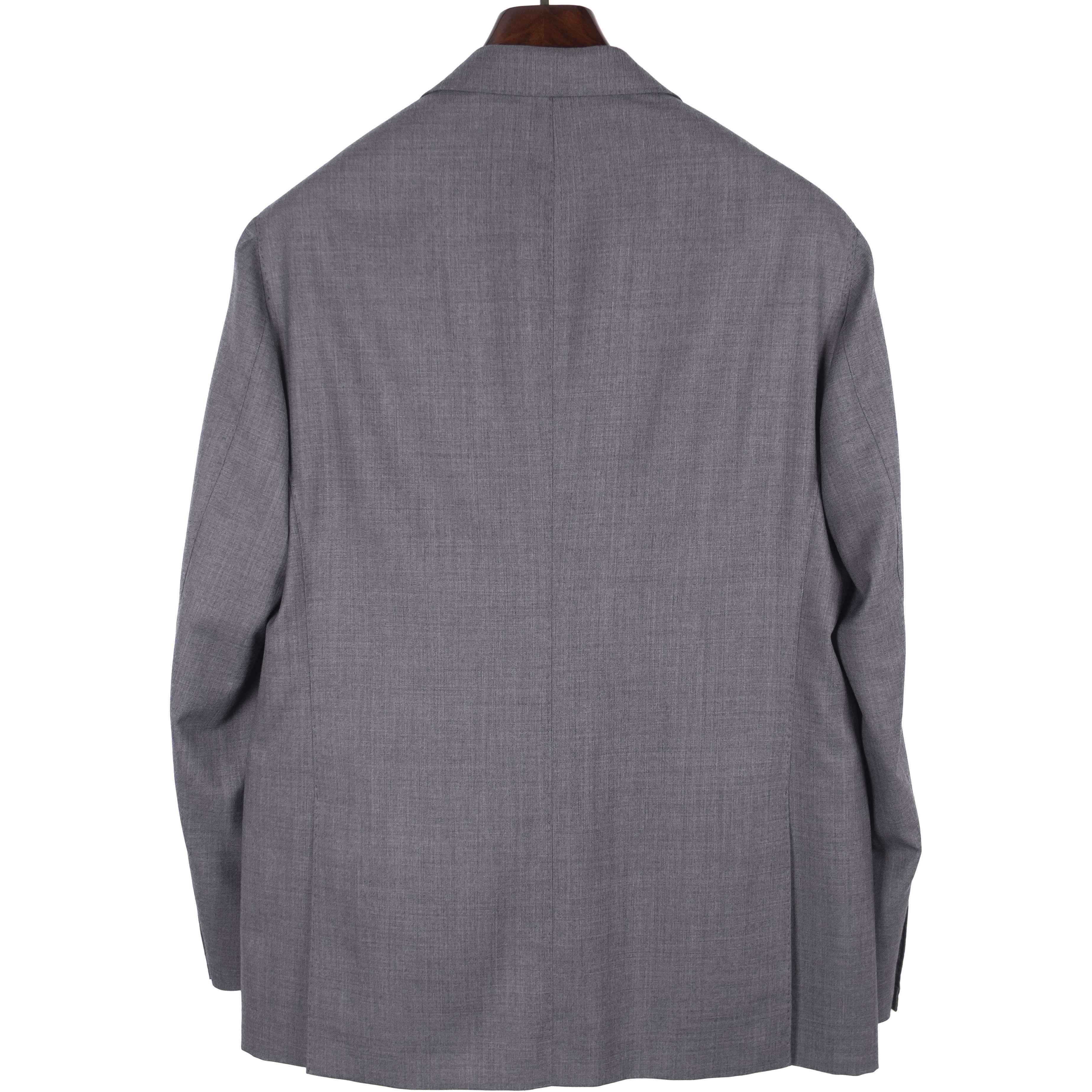 Neapolitan Hand Tailored Grey Suit