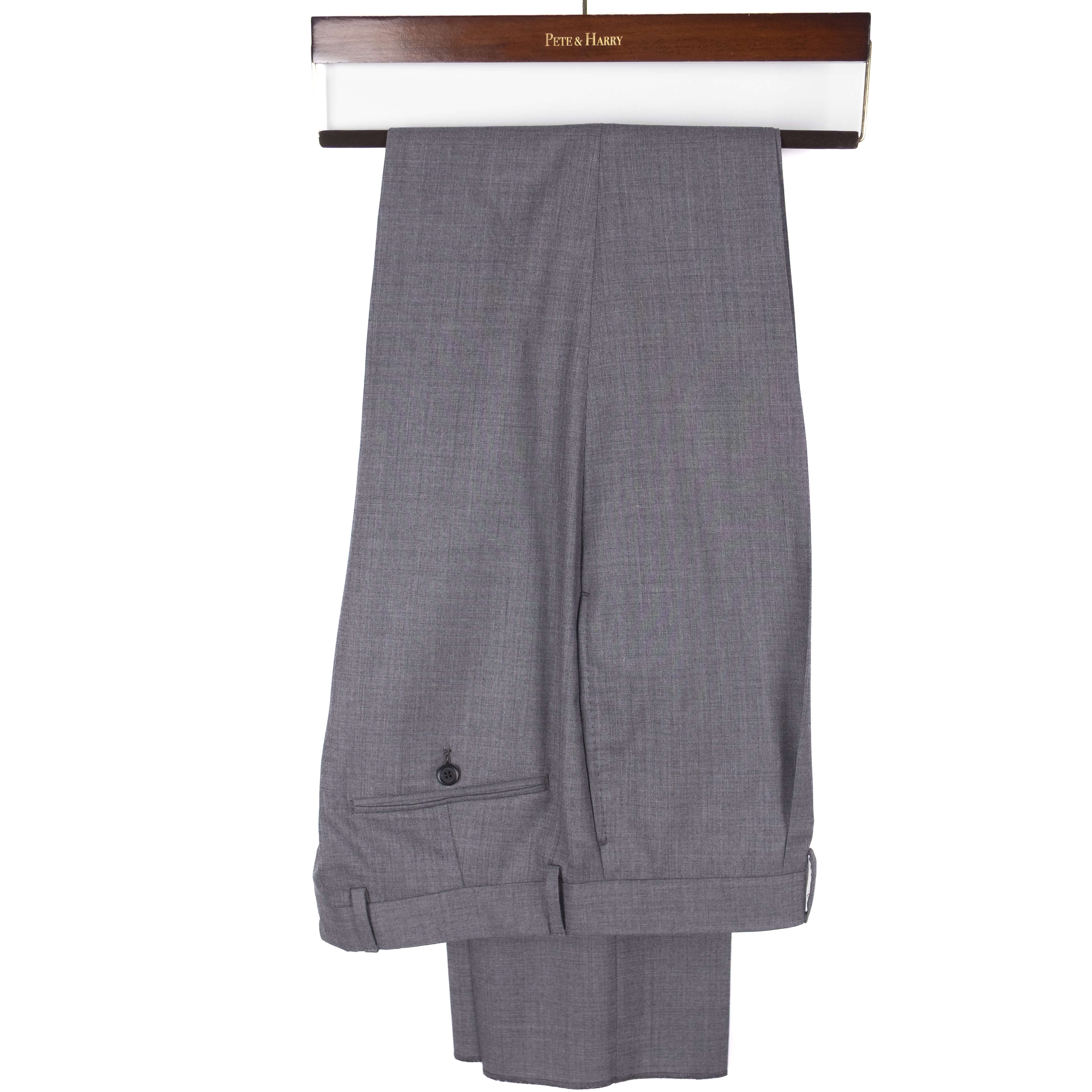 Neapolitan Hand Tailored Grey Suit