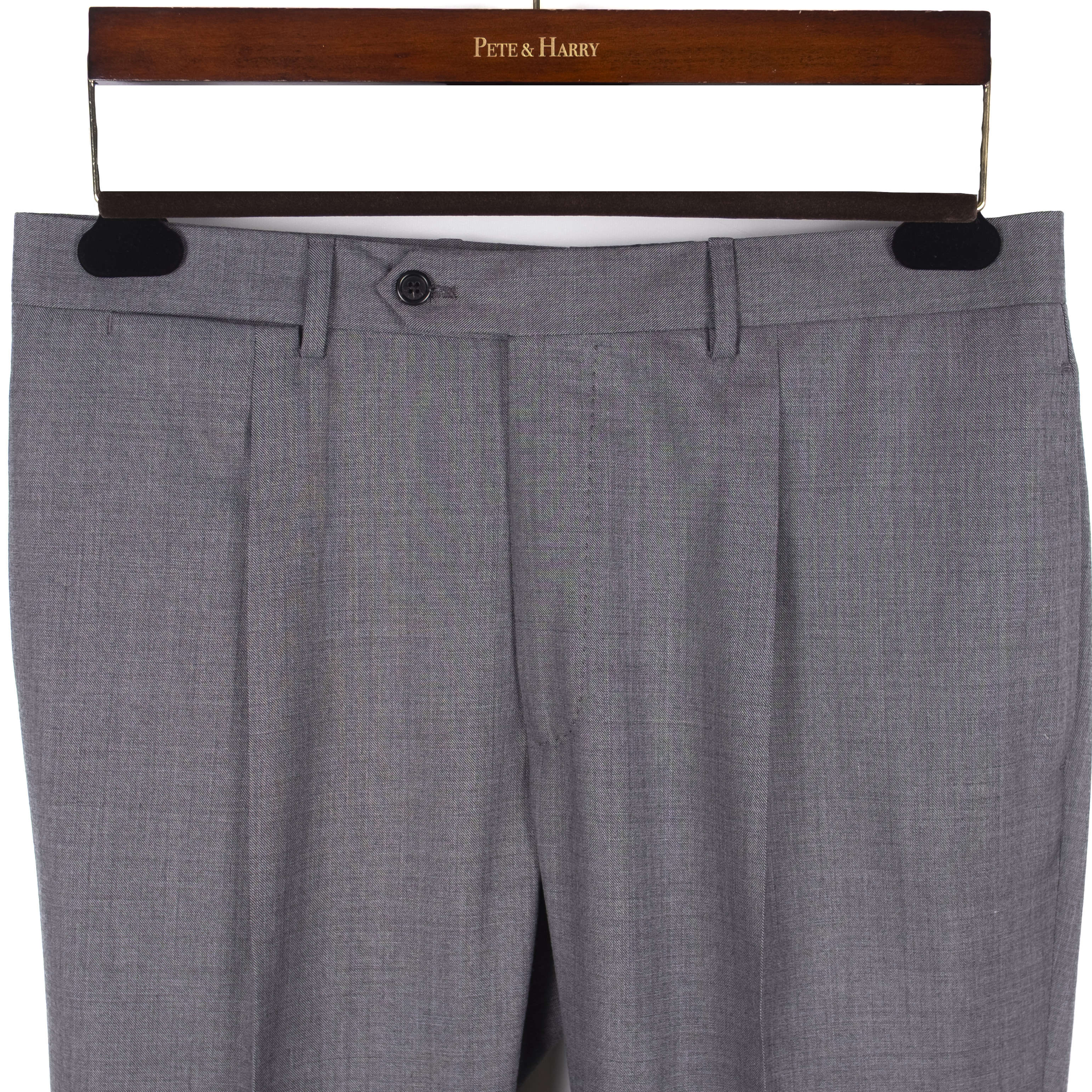 Neapolitan Hand Tailored Grey Suit