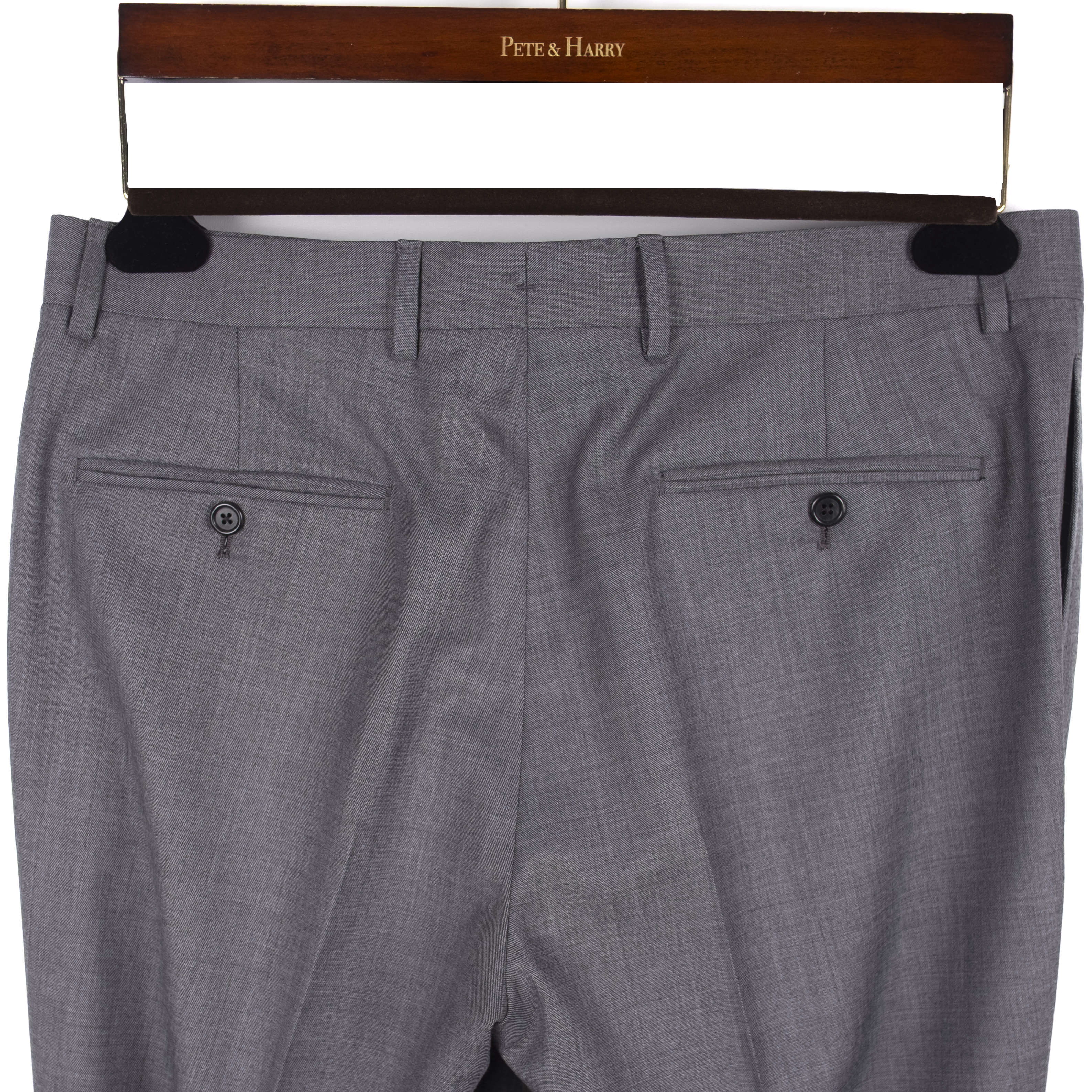Neapolitan Hand Tailored Grey Suit