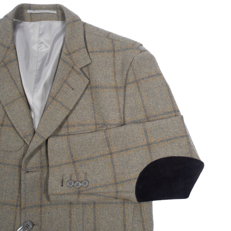 Green Windowpane Hunting Tweed Suit