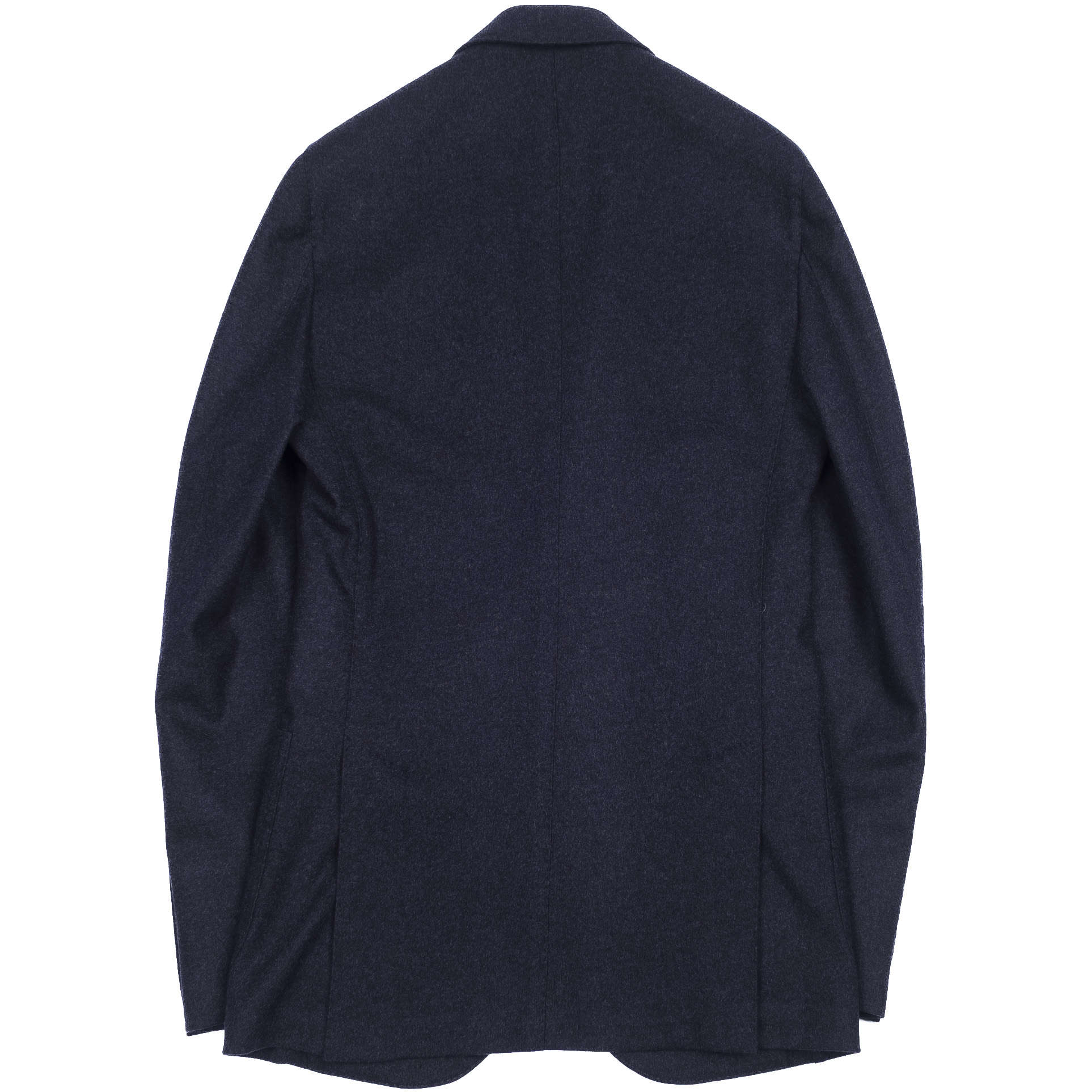 Neapolitan Hand Tailored Navy Drapers Flannel Sport Coat